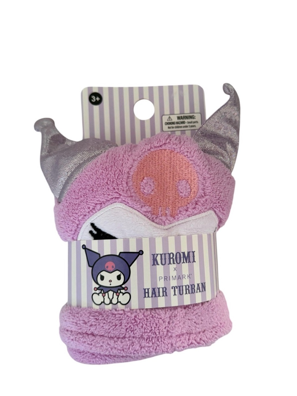 Sanrio X Primark Kuromi Hair Turban